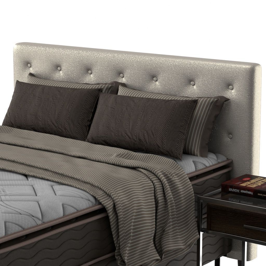 Cabeceira Queen Estofada Hampton Probel Corino - Imagem 12