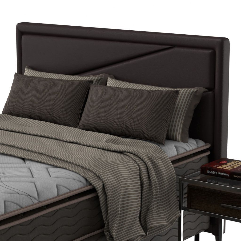 Cabeceira Queen Estofada Oxford Probel Corino - Imagem 2