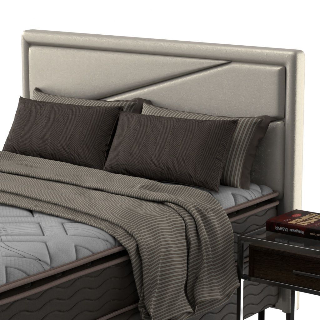 Cabeceira Queen Estofada Oxford Probel Corino - Imagem 12