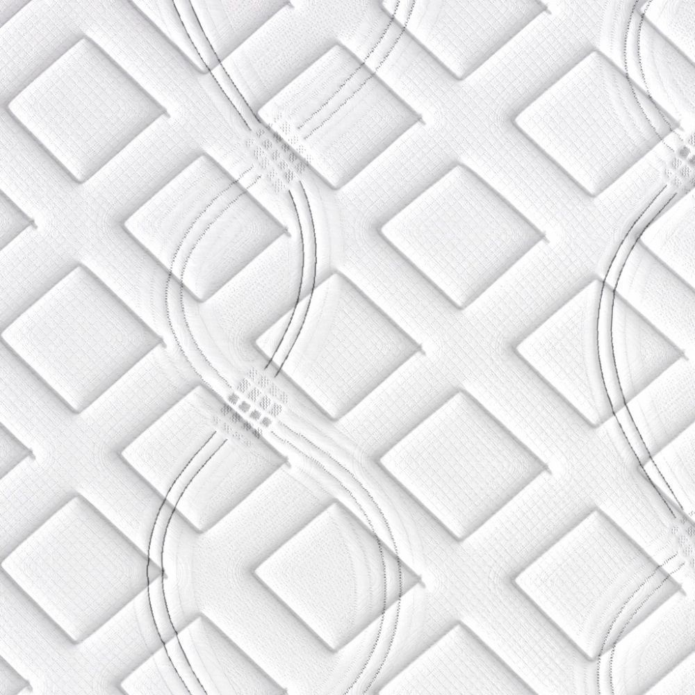 Colchão Solteiro Espuma AD Resistence Premium Probel 28cm Branco/Preto - Imagem 5