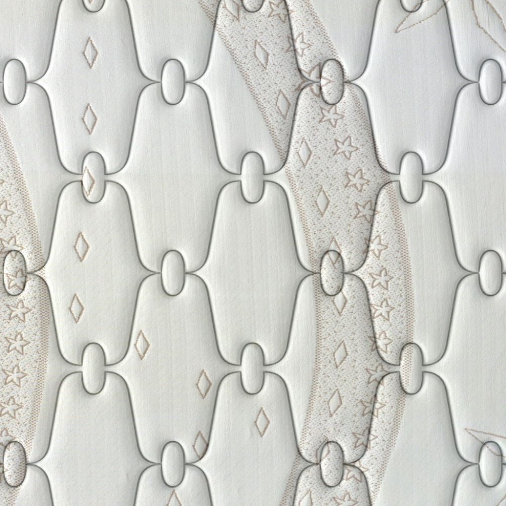 Colchão King Espuma D33 Extra Firme Probel 26cm Branco/Bege - Imagem 5