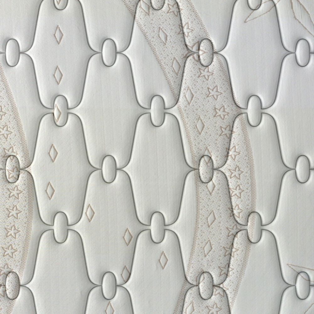 Colchão Queen Espuma D33 Extra Firme Probel 22cm Branco/Bege - Imagem 5