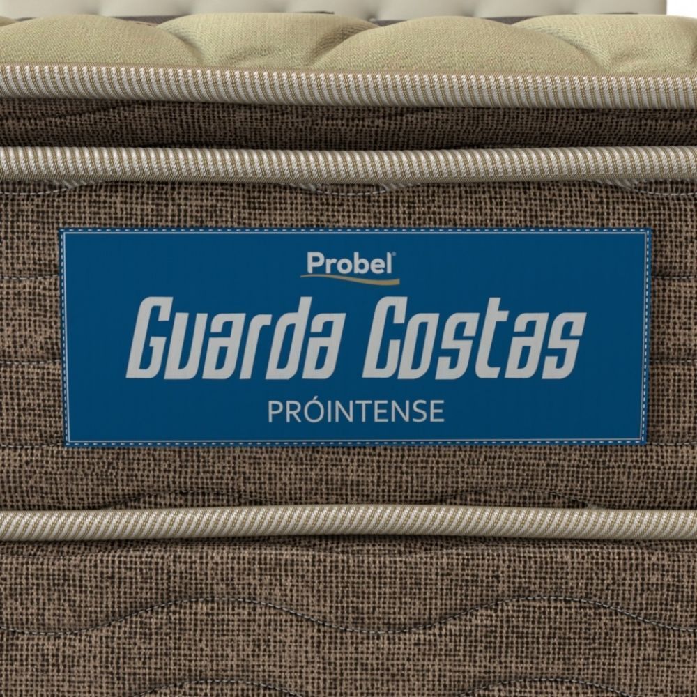 Colchão Solteiro Espuma D33 PróIntense Probel 28cm Bege/Marrom (88x188x28cm) - Imagem 3