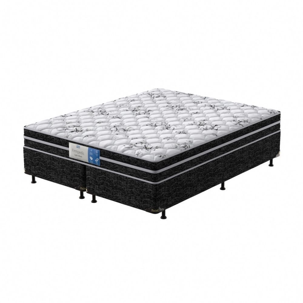 Conjunto Box King Mola Probel Firmpedic Light Black