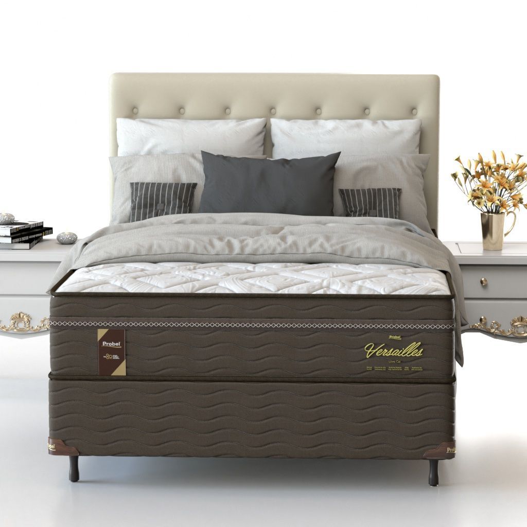 Colchão Viúva Mola Ensacada Probel Versailles (128x188x30cm) - Imagem 3