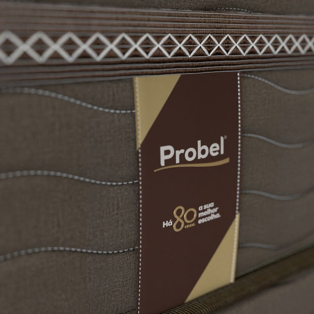 Colchão Viúva Mola Ensacada Probel Versailles (128x188x30cm) - Imagem 6