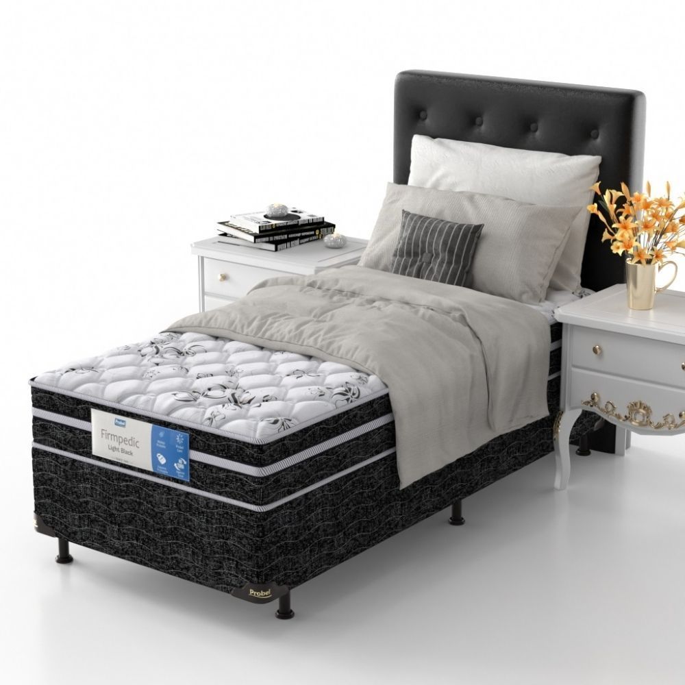 Colchão Solteiro Mola Probel Firmpedic Light Black - Imagem 2