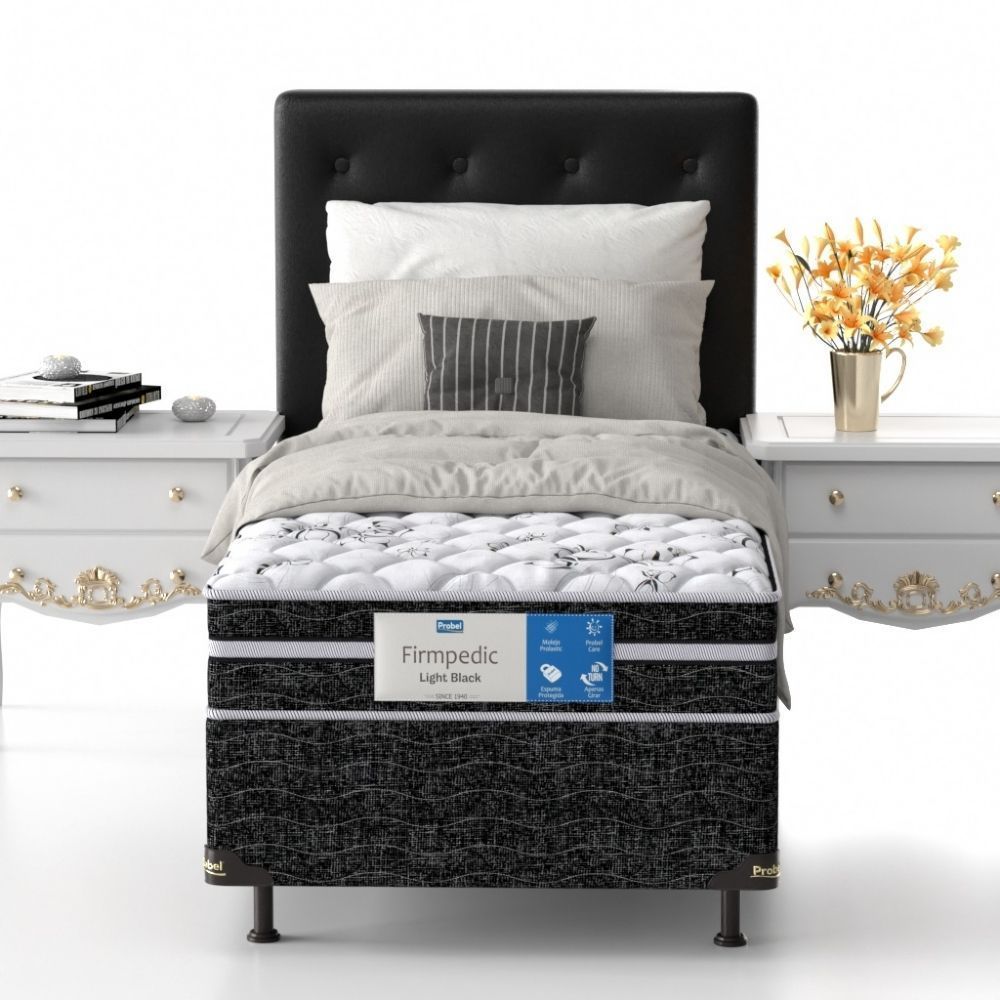 Colchão Solteiro Mola Probel Firmpedic Light Black - Imagem 3