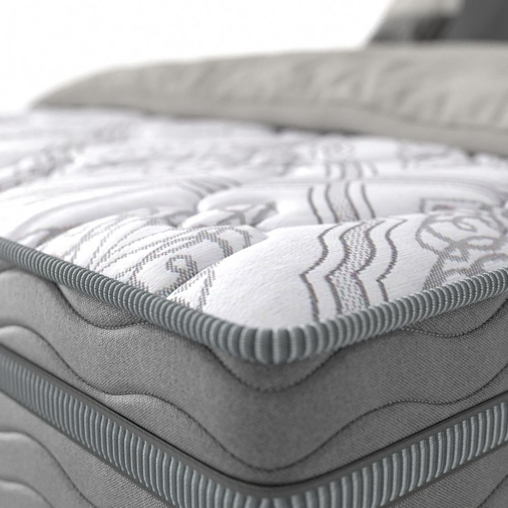 Conjunto Box Solteiro Mola Probel Firmpedic Gray - Imagem 4