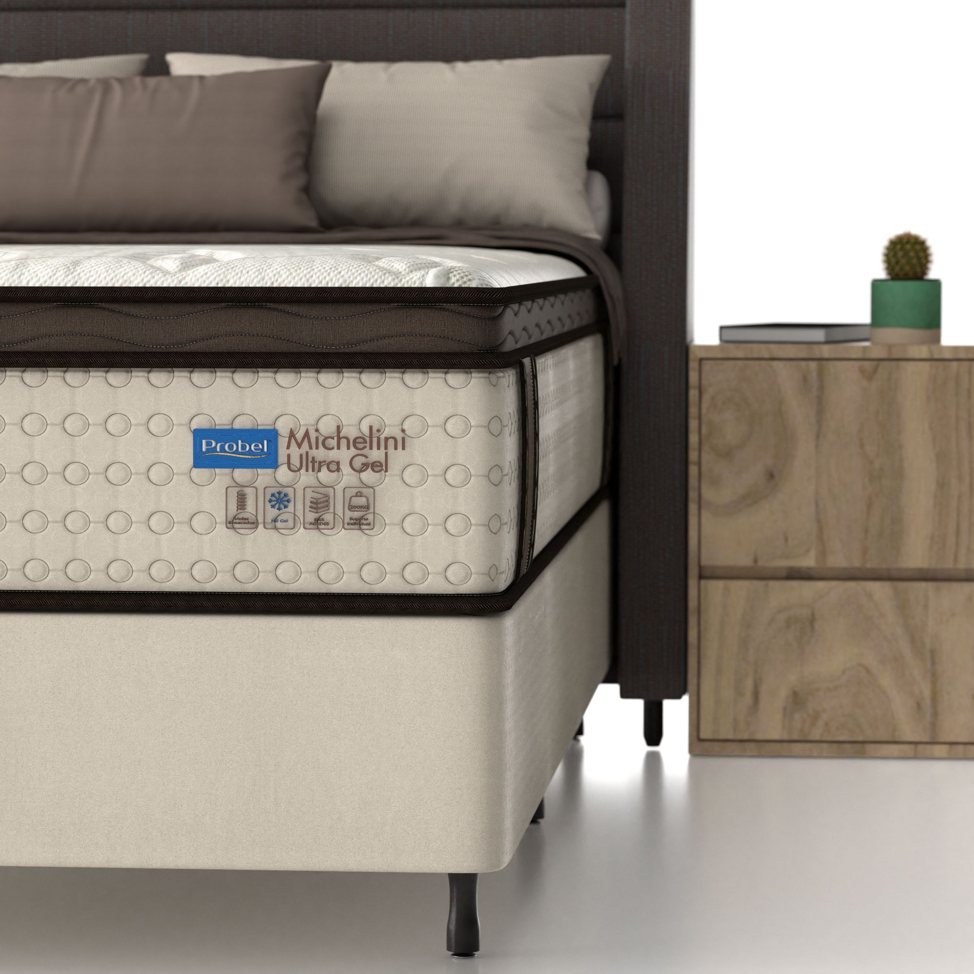 Conjunto Box Casal Mola Ensacada Probel Michelini - Imagem 5