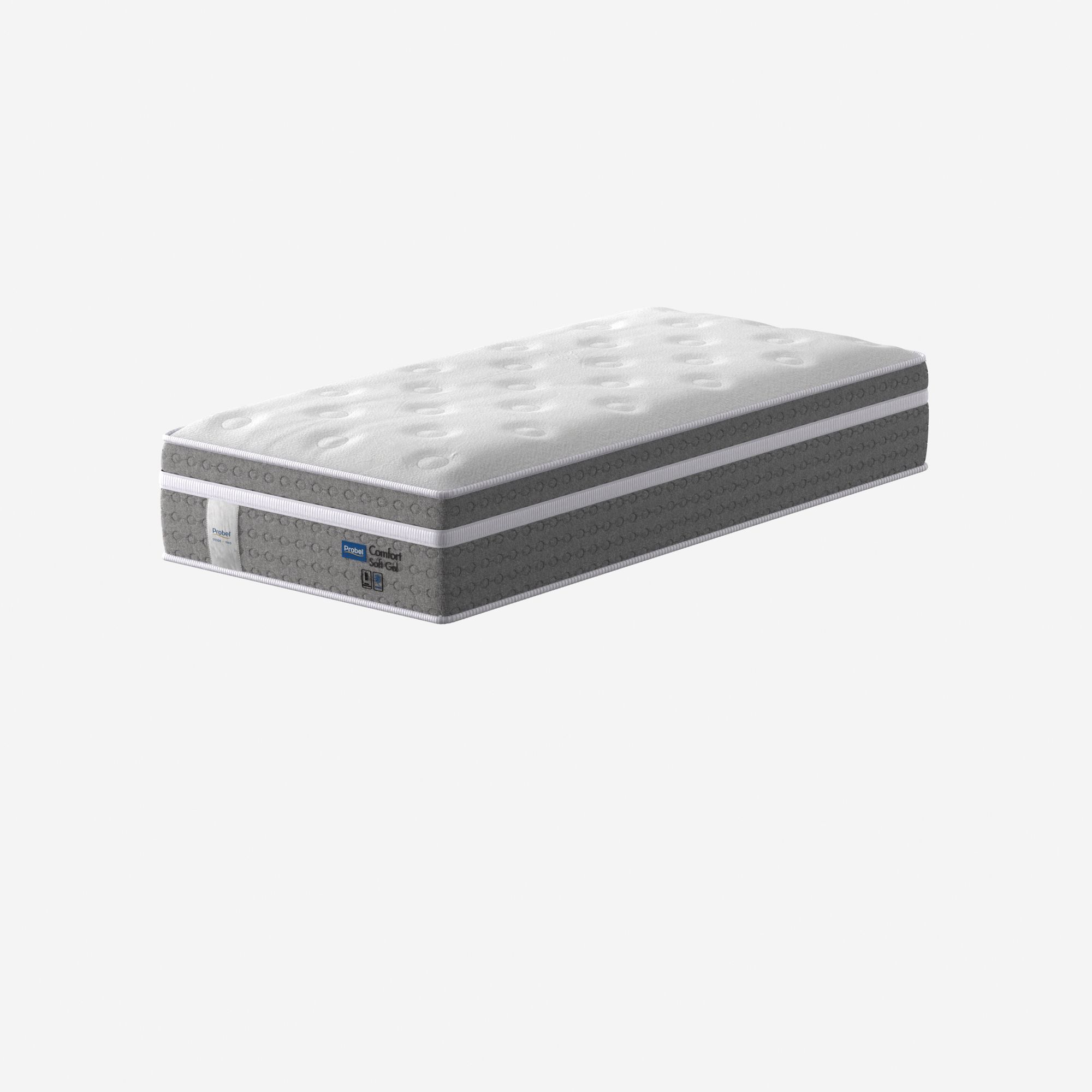 Colchão Solteiro Mola Ensacada Probel Comfort Soft Gel