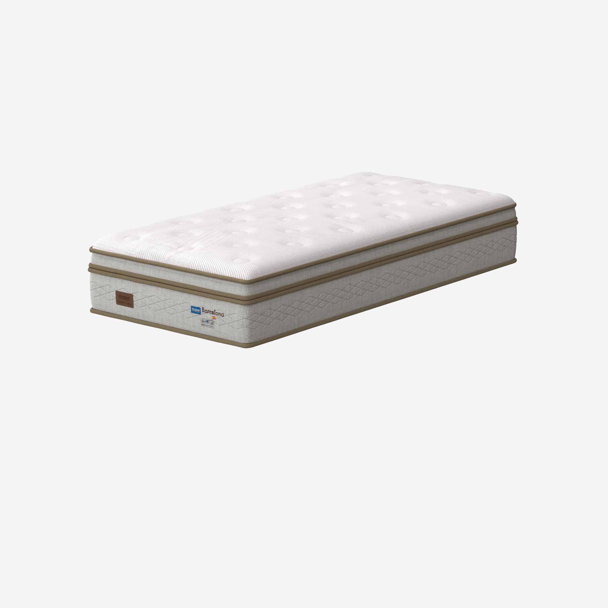 Colchão Solteiro Mola Ensacada Probel Barcelona