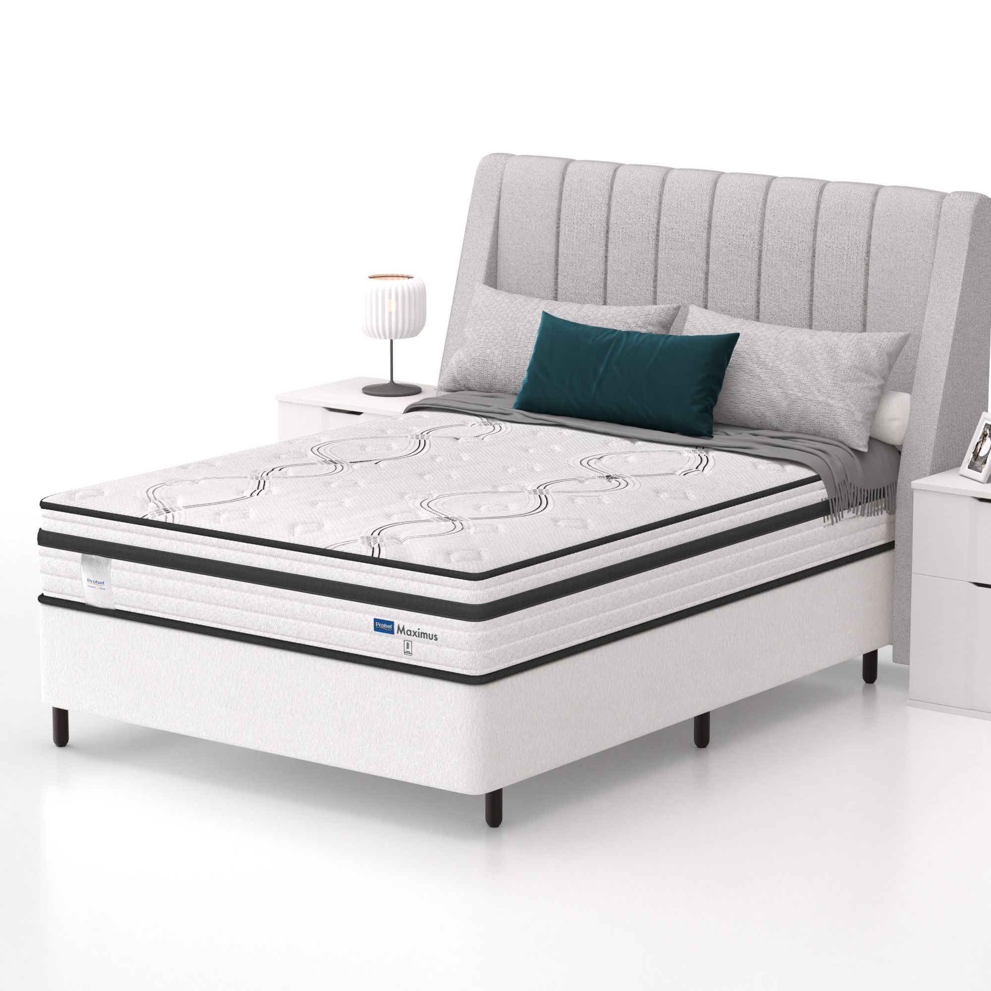 Conjunto Box Casal Mola Ensacada Máximus Plus Probel - Imagem 2