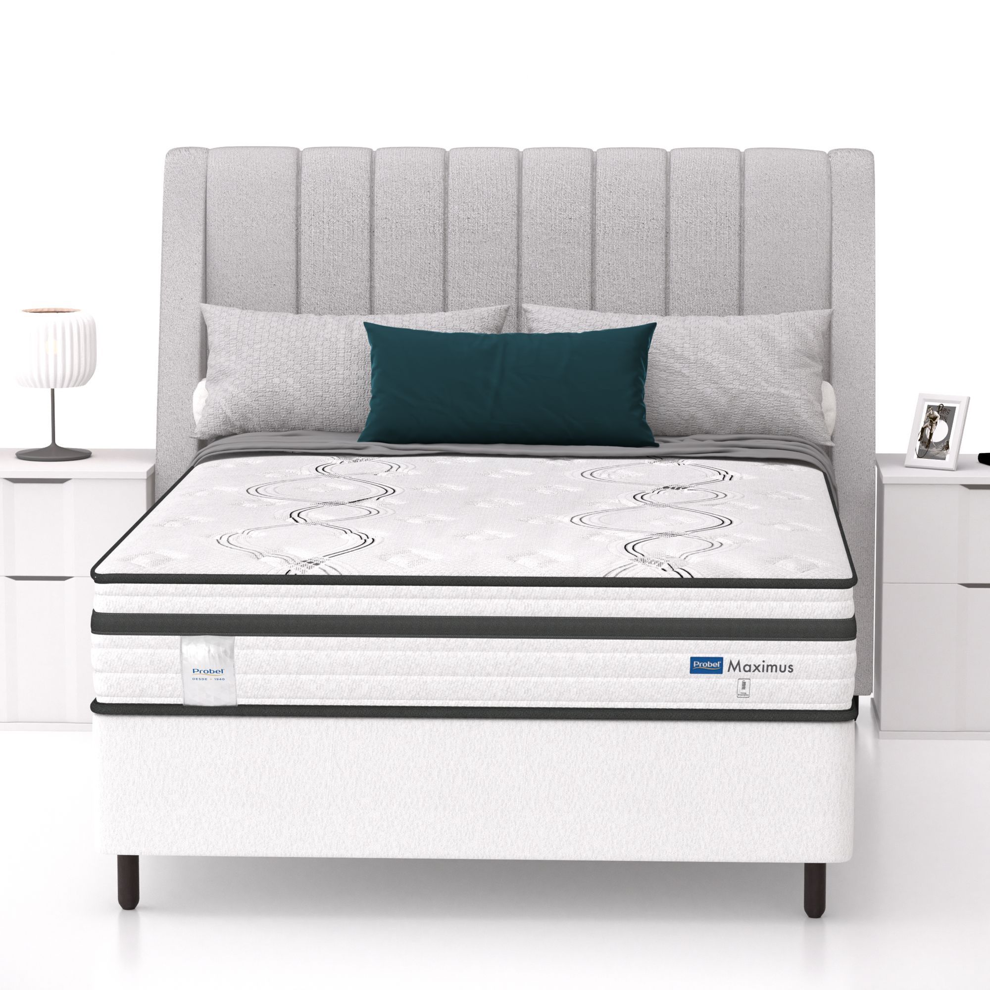 Conjunto Box Casal Mola Ensacada Máximus Plus Probel - Imagem 3
