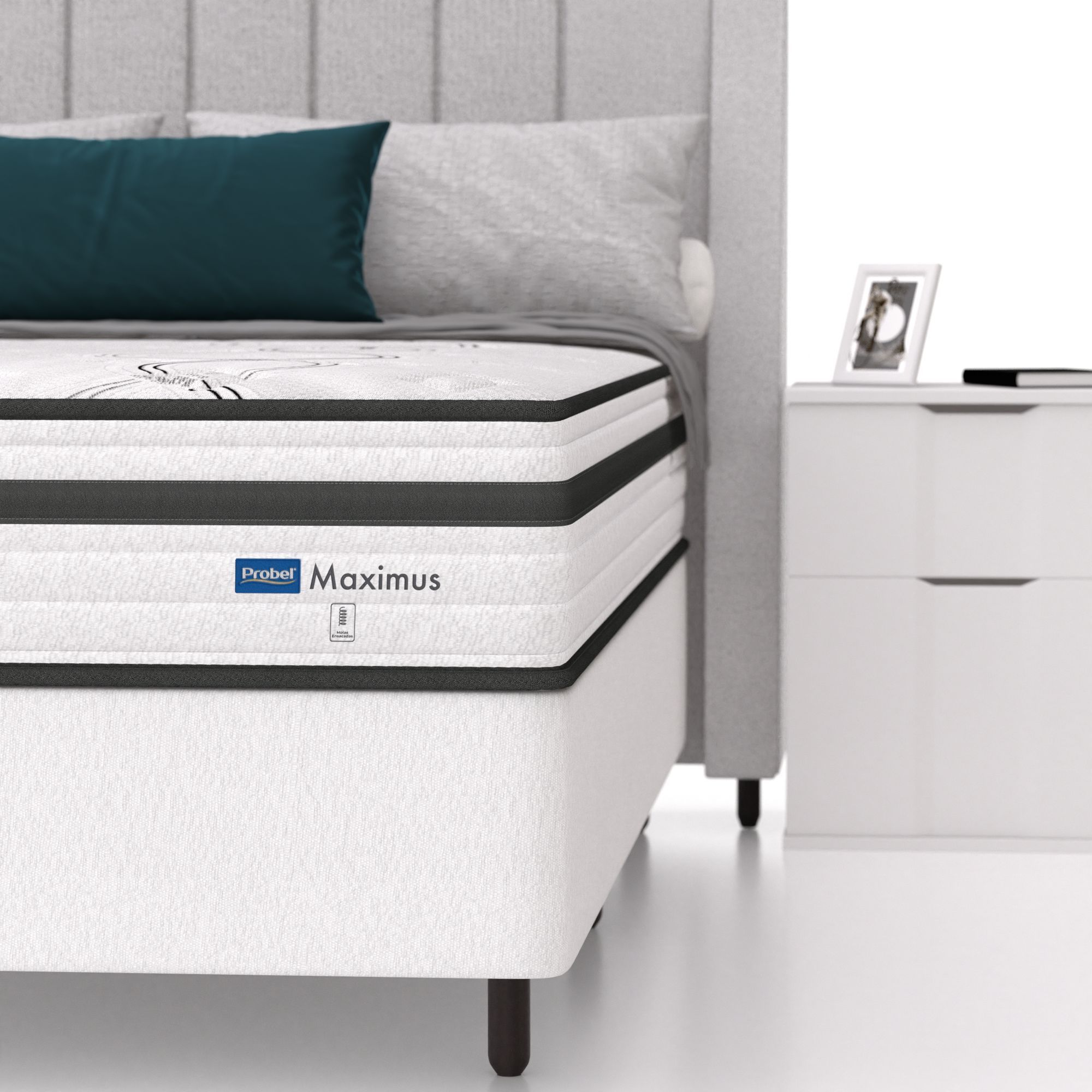 Conjunto Box Casal Mola Ensacada Máximus Plus Probel - Imagem 5