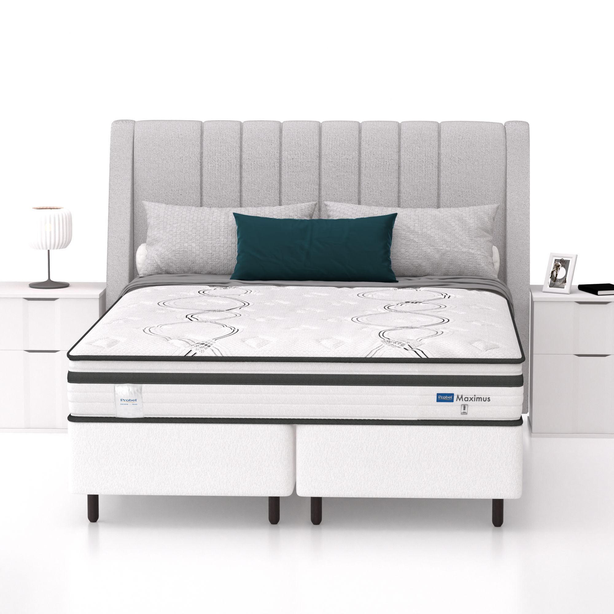 Colchão Queen Mola Ensacada Máximus Plus Probel - Imagem 3