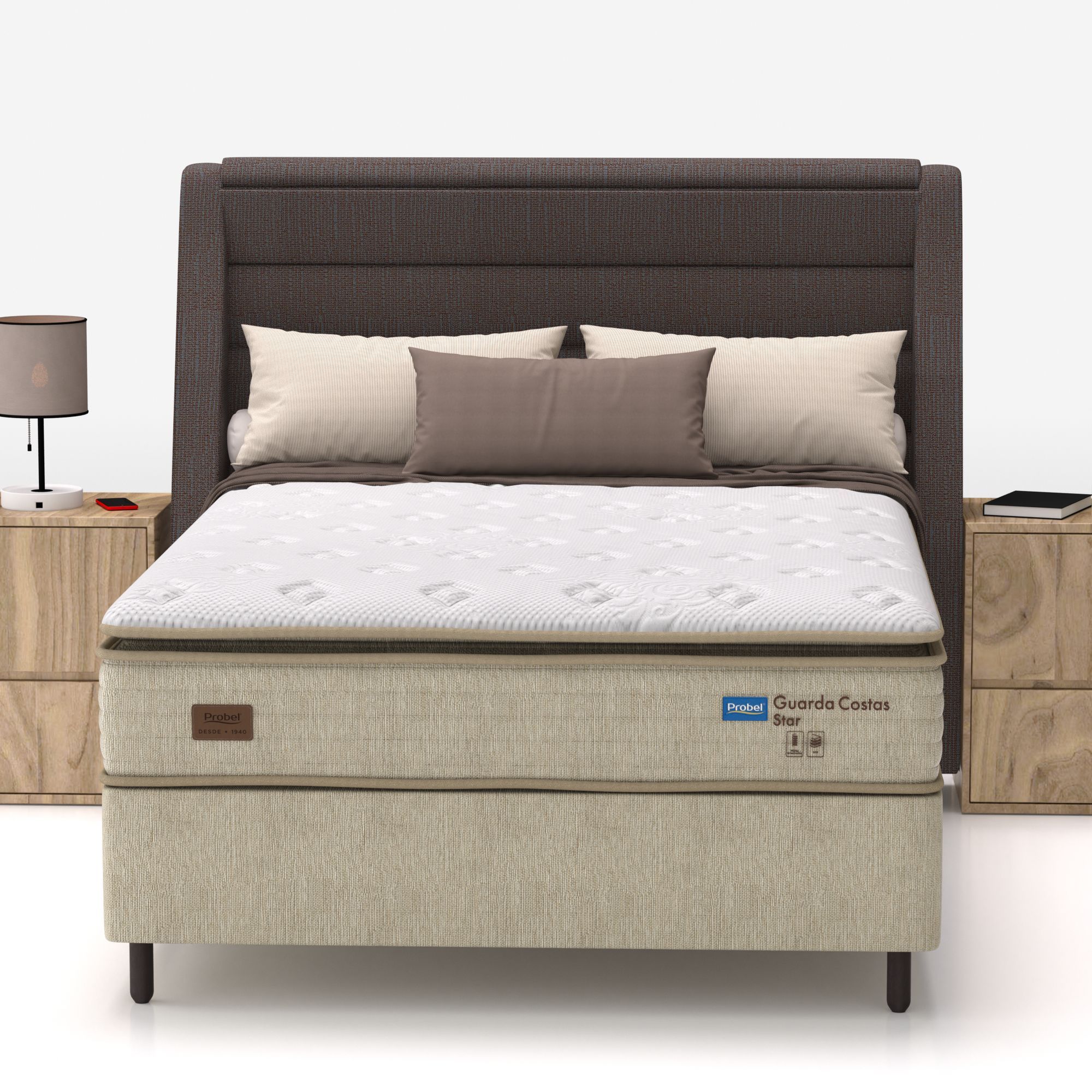 Conjunto Box Casal Mola Ensacada Probel Star - Imagem 3