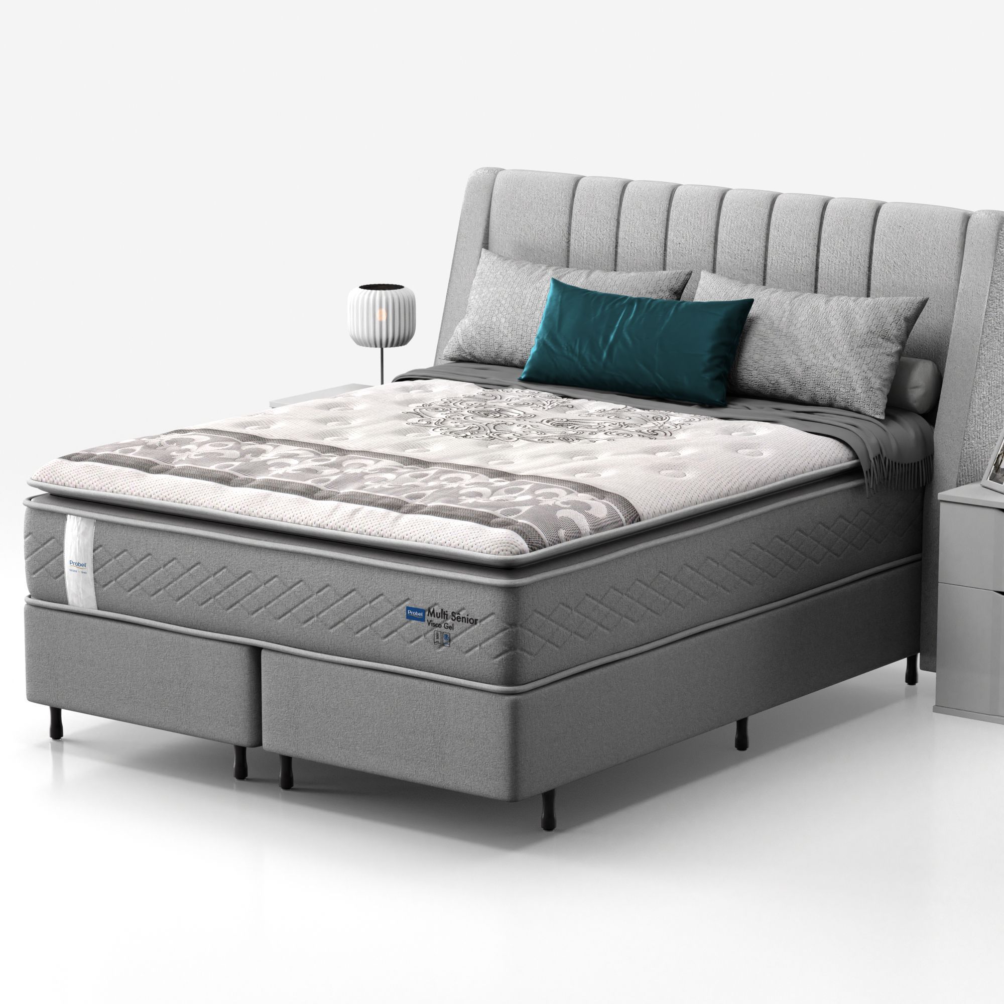 Colchão Queen Mola Ensacada Probel Multi Sênior Visco Gel - Imagem 2
