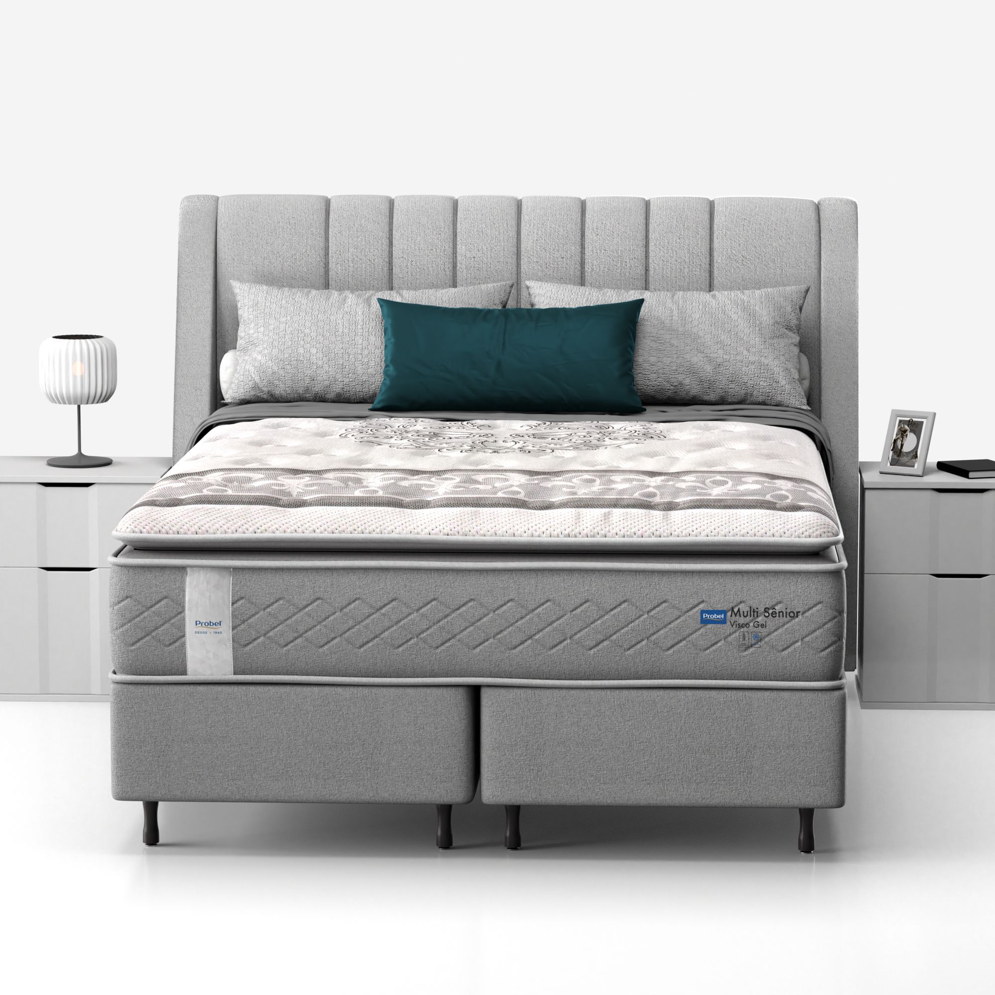 Colchão Queen Mola Ensacada Probel Multi Sênior Visco Gel - Imagem 3