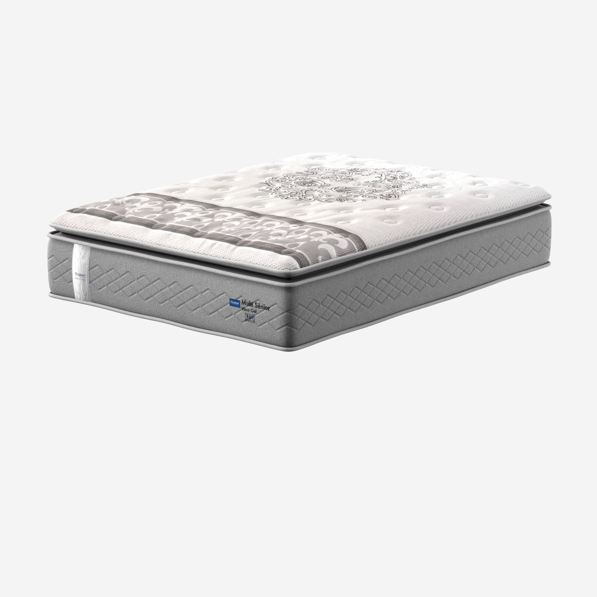 Colchão Casal Mola Ensacada Probel Multi Sênior Visco Gel