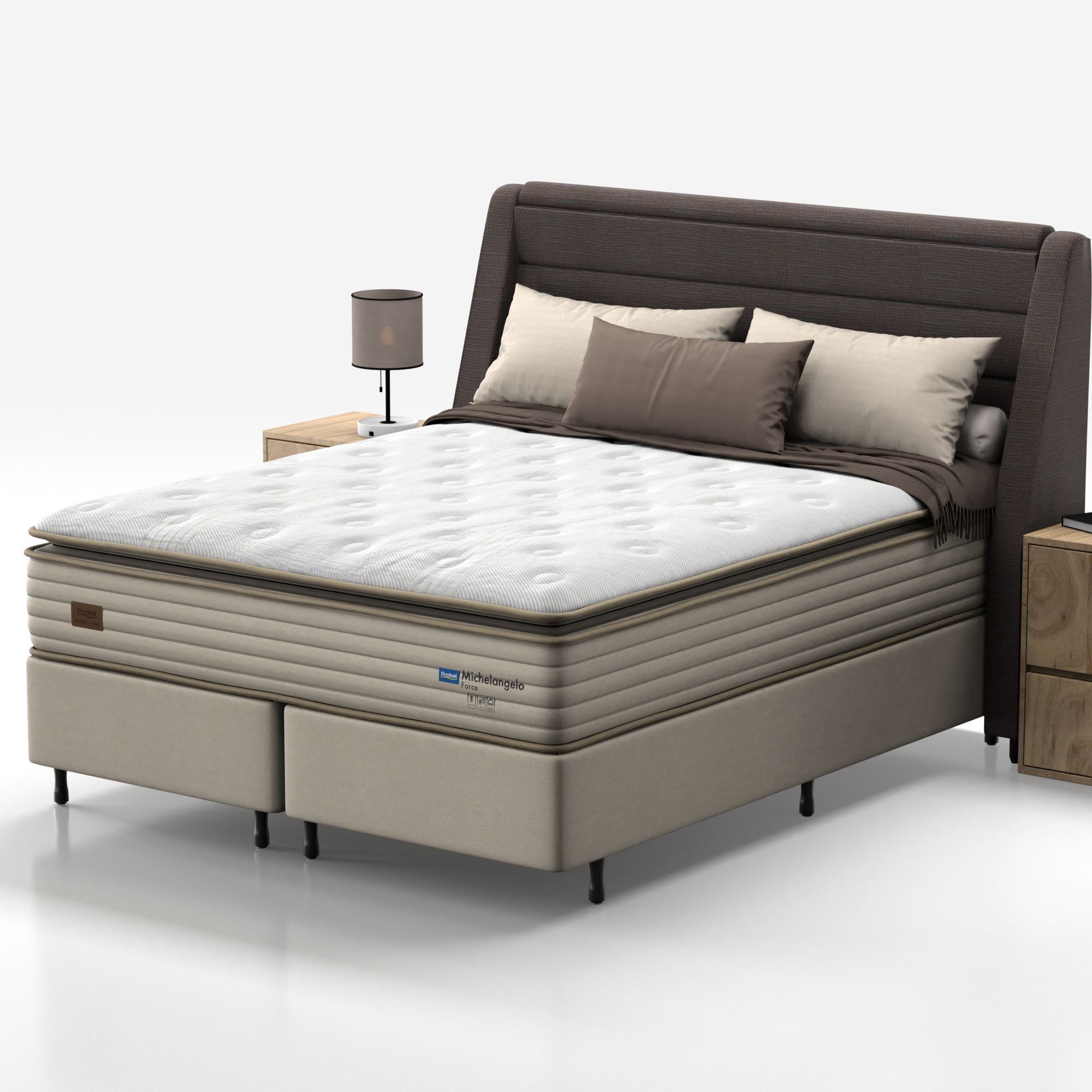 Colchão Queen Mola Probel Michelângelo Bambu Force - Imagem 2