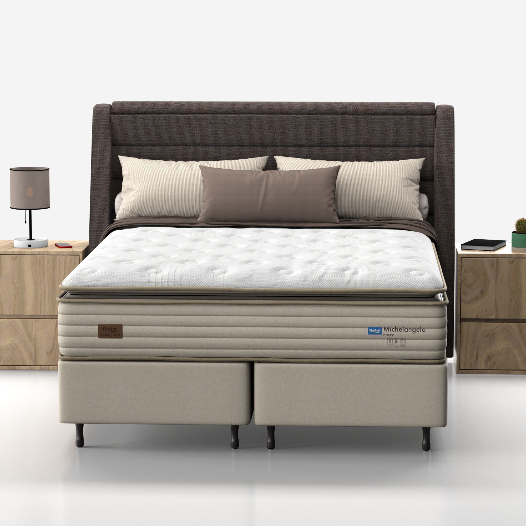 Colchão Queen Mola Probel Michelângelo Bambu Force - Imagem 3