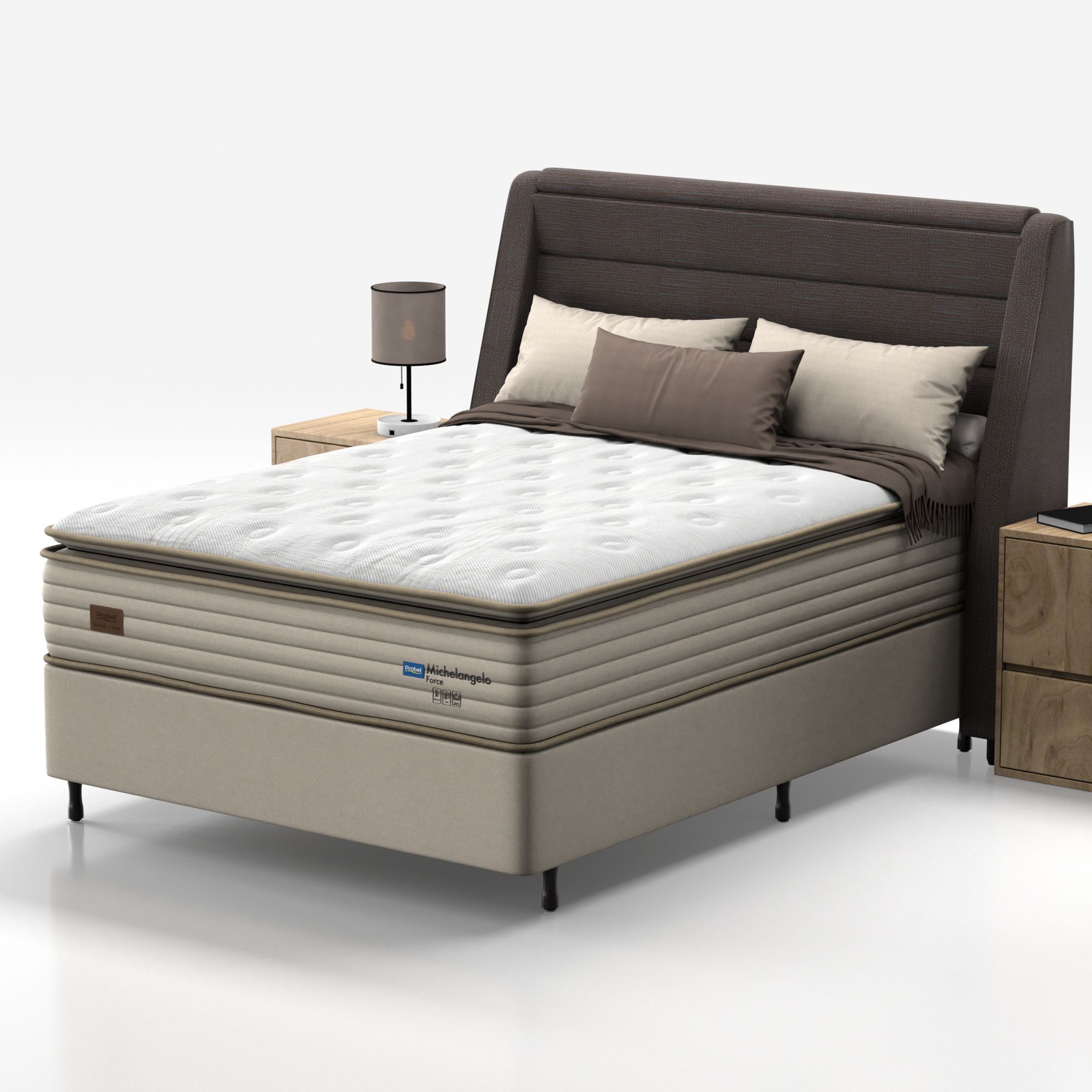 Colchão Casal Mola Probel Michelângelo Bambu Force - Imagem 2