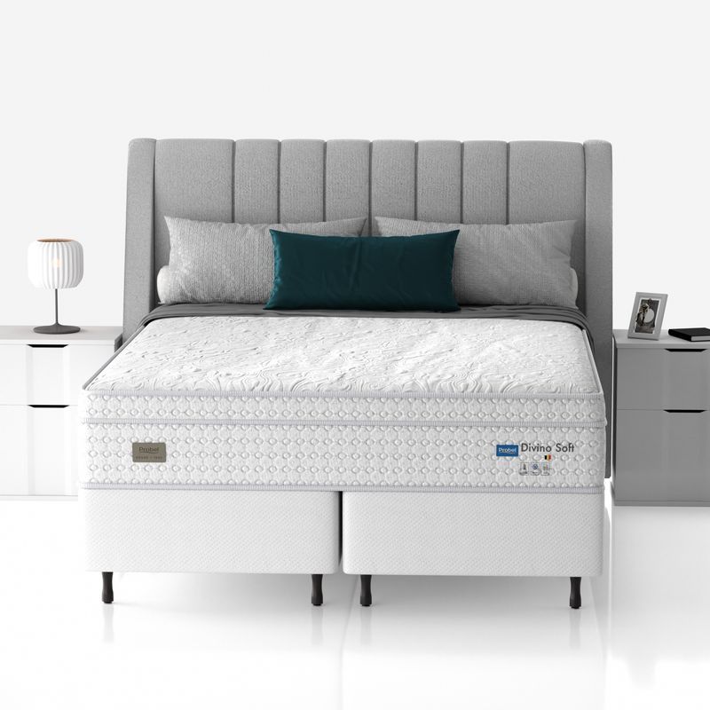 Conjunto Box Queen Mola Ensacada Probel Divino Soft - Imagem 3