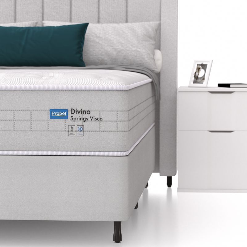 Conjunto Box King Mola Ensacada Probel Divino Springs Visco - Imagem 5