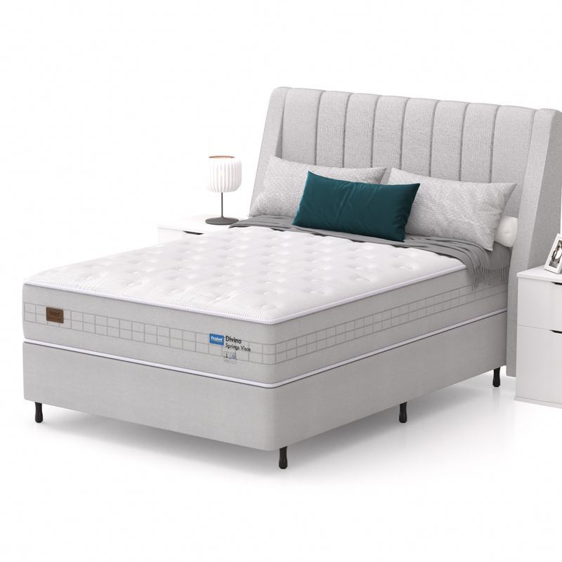 Colchão Casal Mola Ensacada Probel Divino Springs Visco - Imagem 2