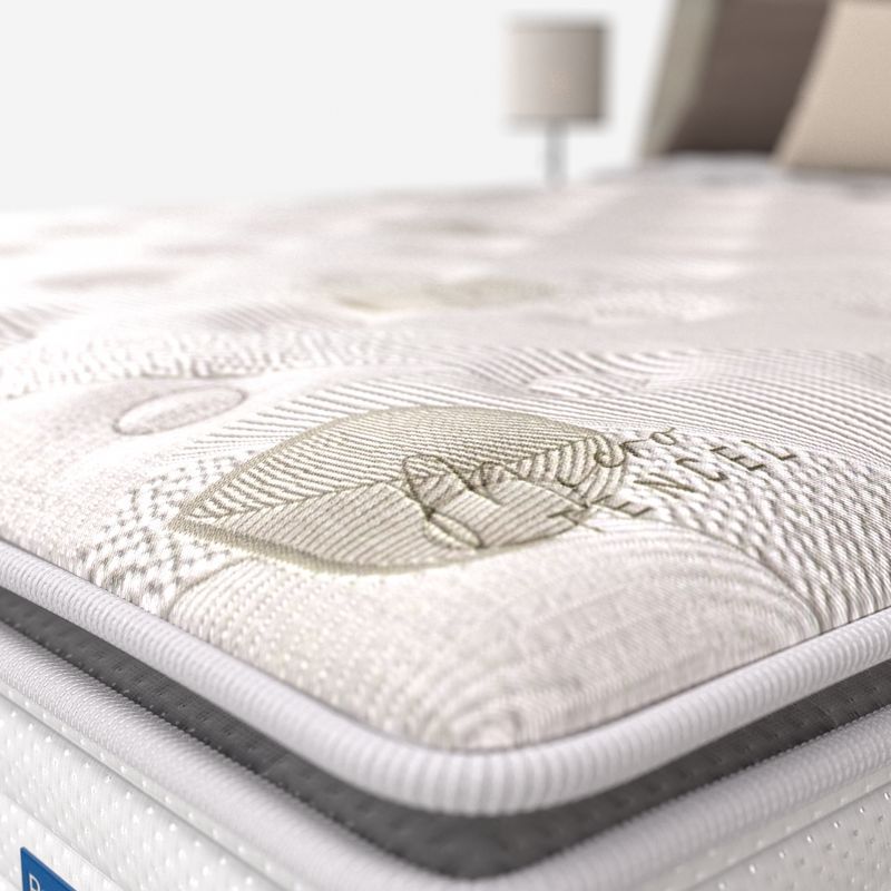 Conjunto Box Casal Mola Ensacada Probel Látex Premium - Imagem 4