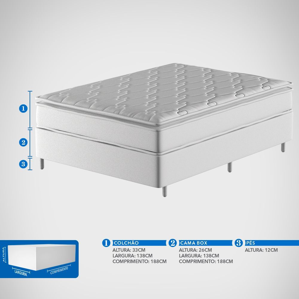 Conjunto Box Casal Mola Ensacada Probel Barcelona - Imagem 9