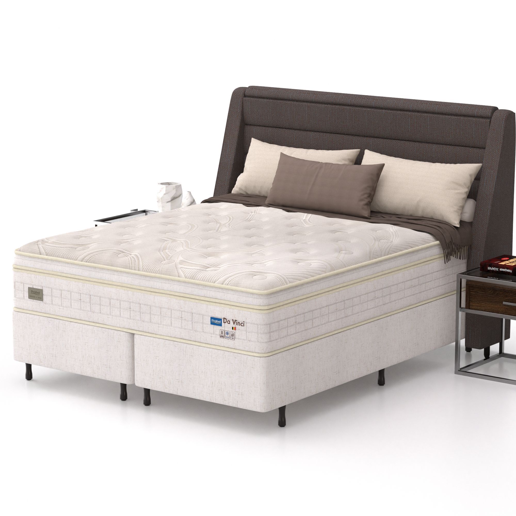 Colchão Queen Mola Ensacada Probel Da Vinci - Imagem 2