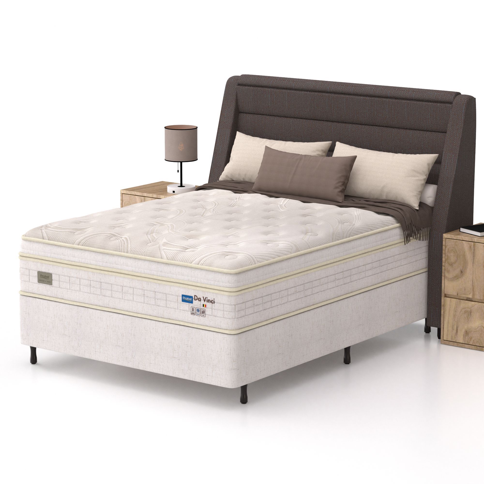 Colchão Casal Mola Ensacada Probel Da Vinci - Imagem 2