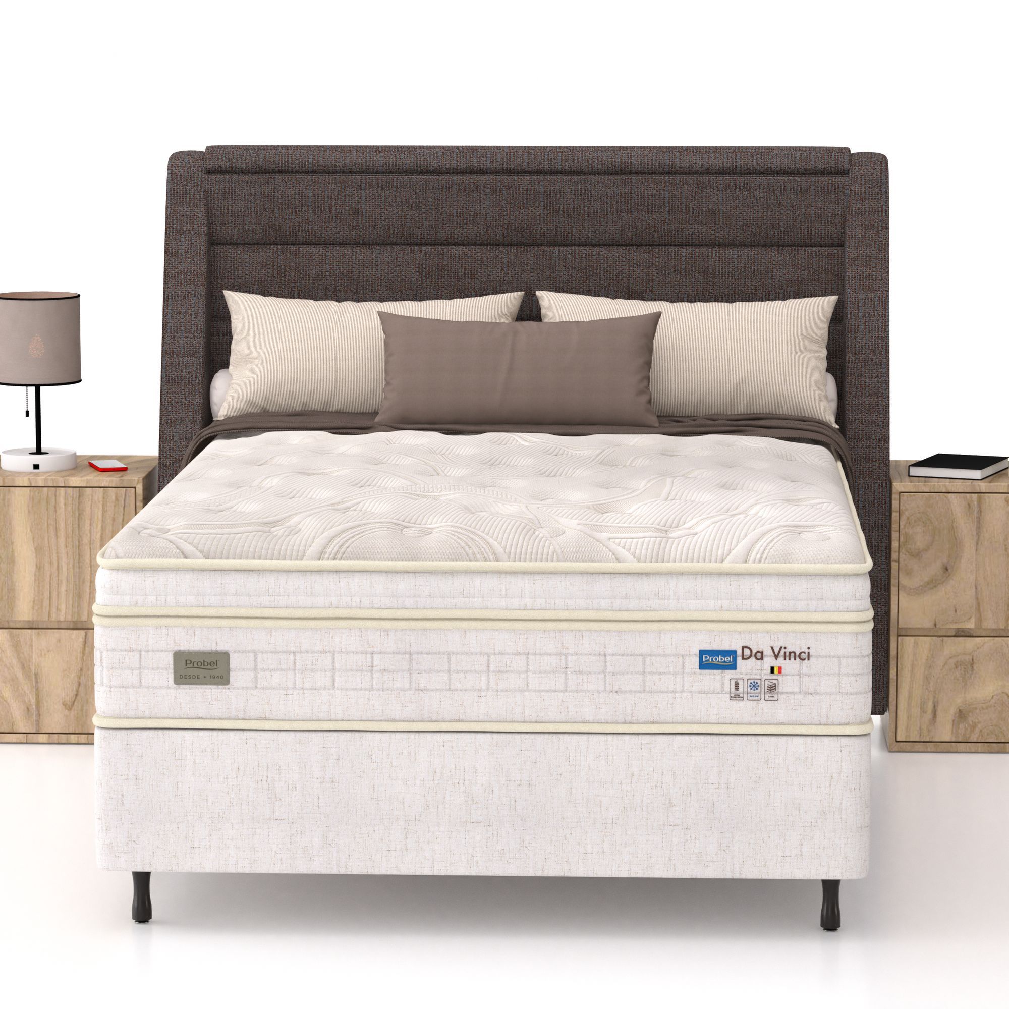 Colchão Casal Mola Ensacada Probel Da Vinci - Imagem 3