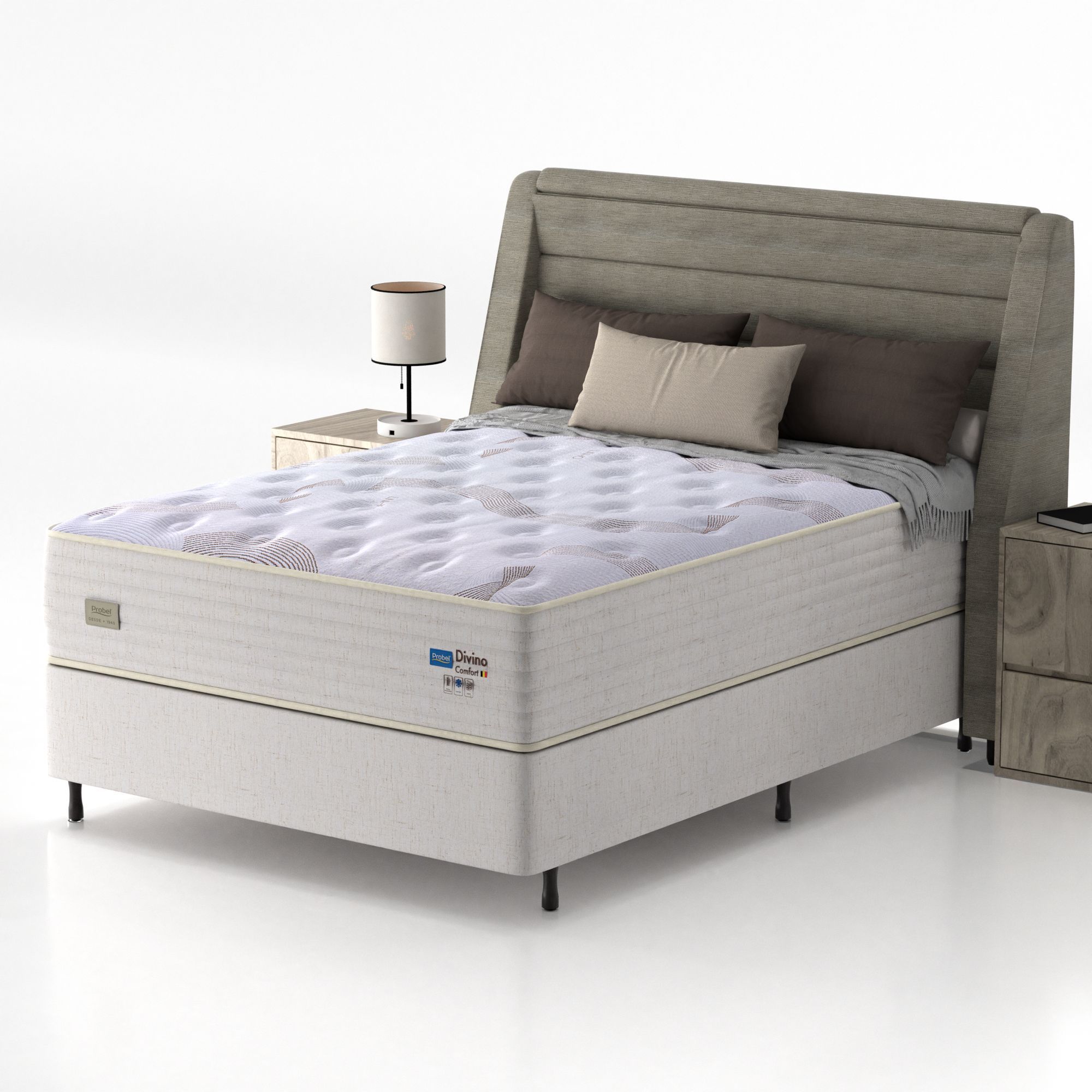 Colchão Casal Mola Ensacada Probel Divino Comfort - Imagem 2