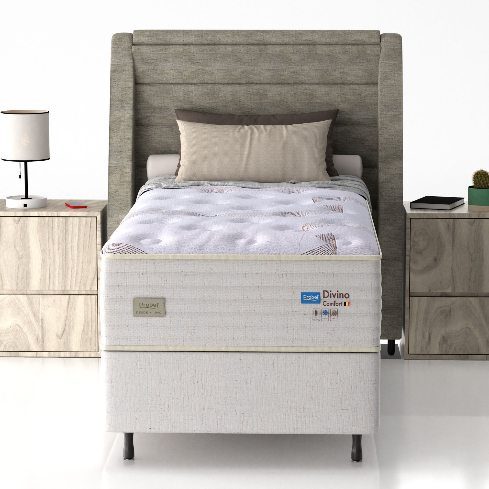 Colchão Solteiro Mola Ensacada Probel Divino Comfort - Imagem 3