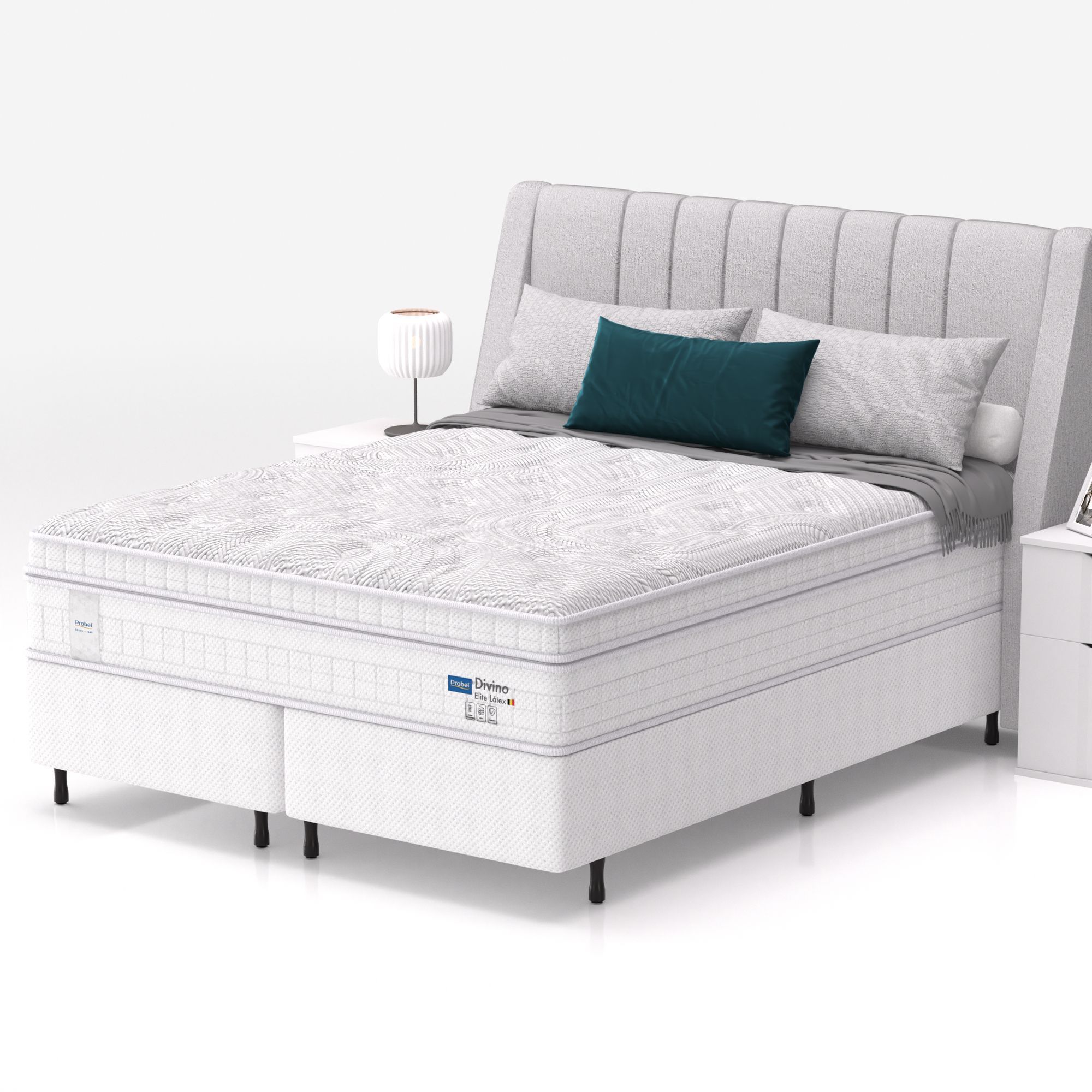 Colchão Queen Mola Ensacada Probel Divino Elite Látex Gel - Imagem 2