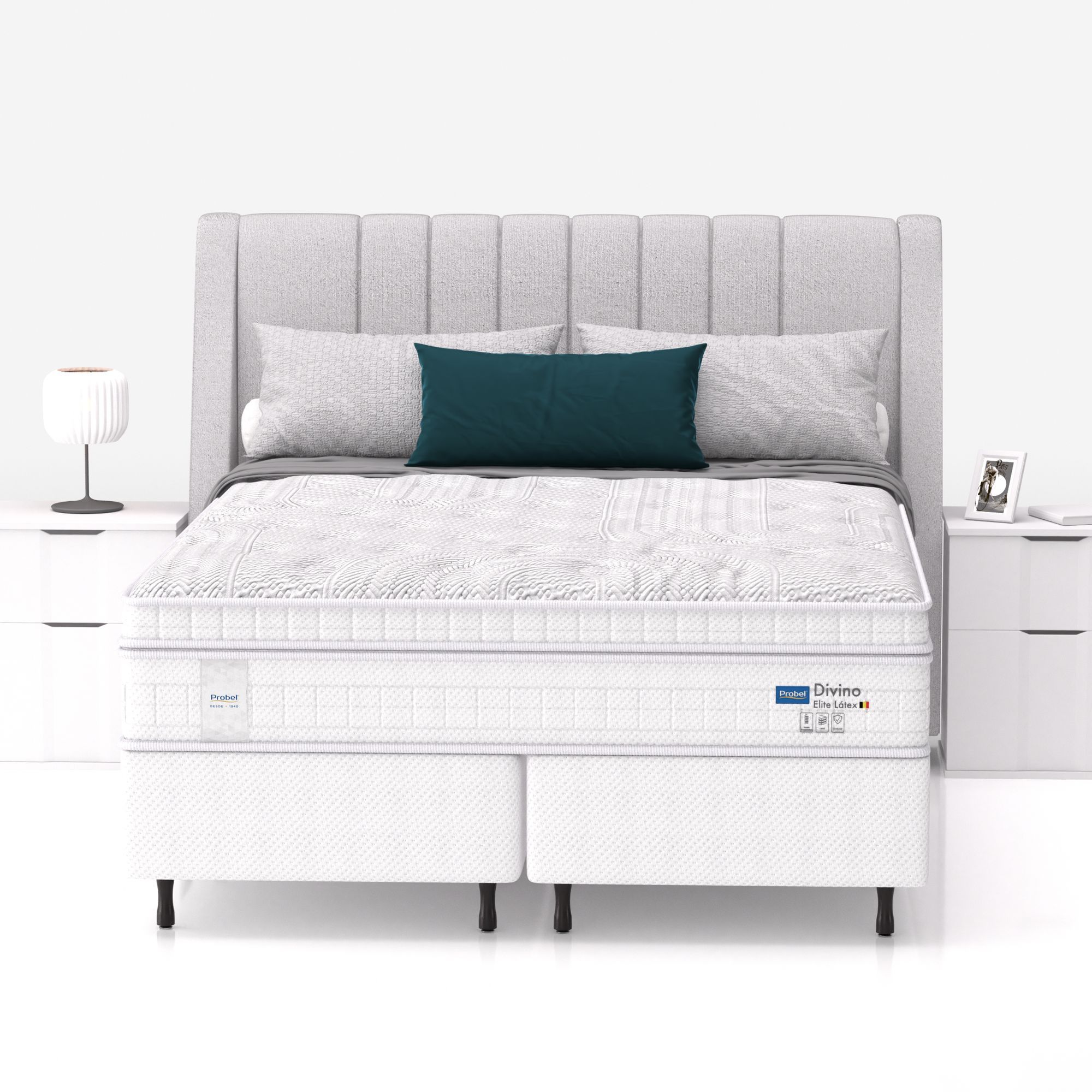 Colchão Queen Mola Ensacada Probel Divino Elite Látex Gel - Imagem 3
