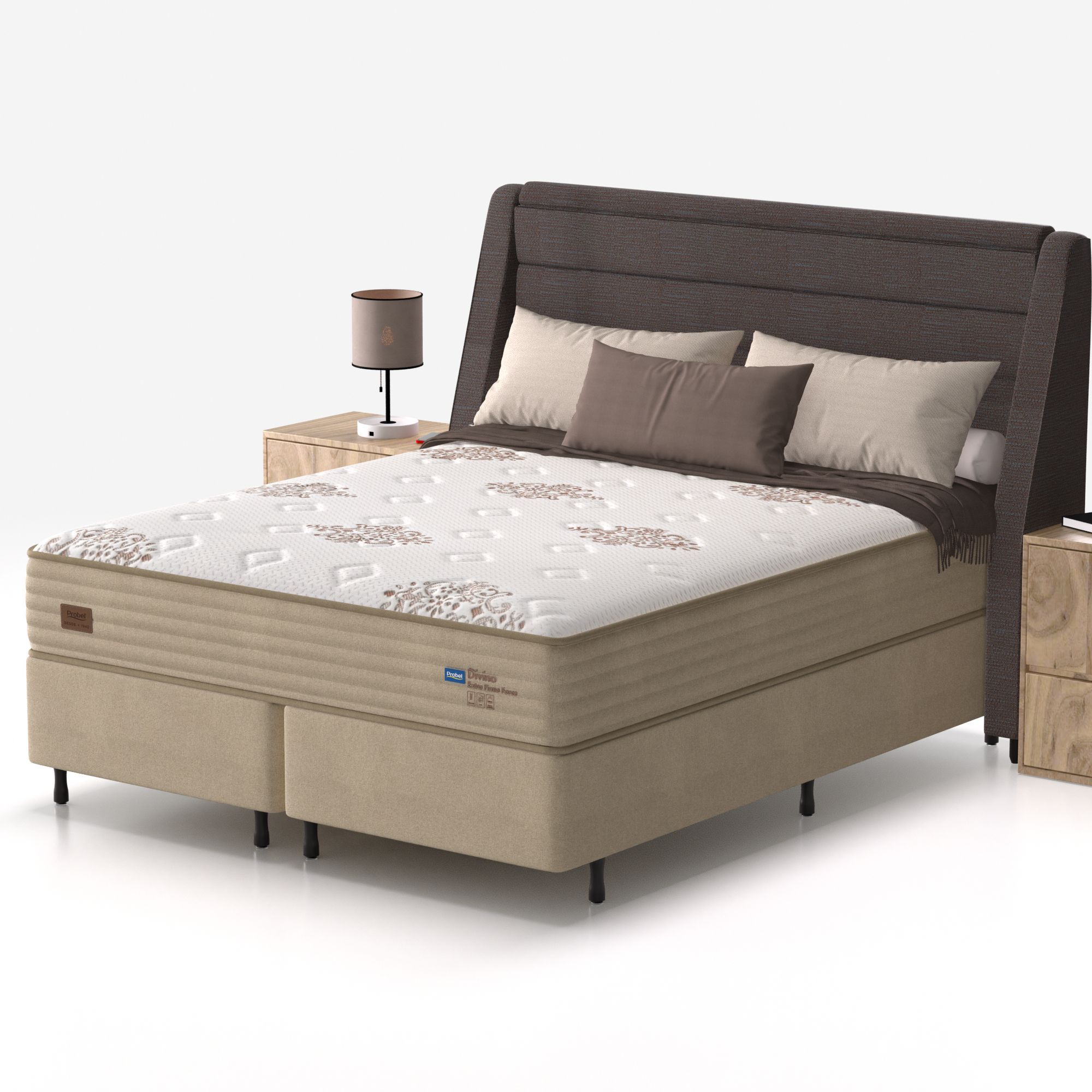 Colchão Queen Mola Probel Divino Extra Firme Force - Imagem 2