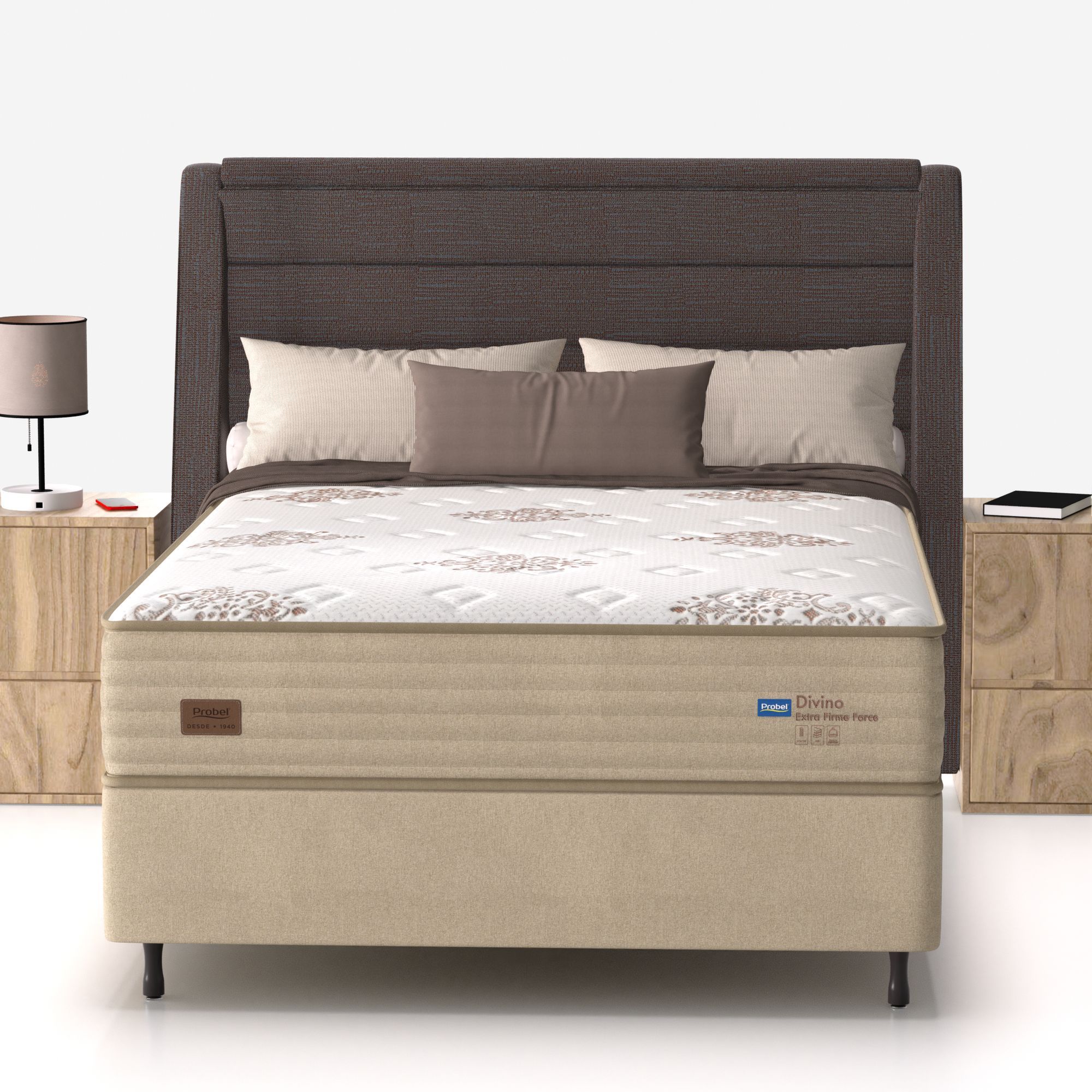 Colchão Casal Mola Probel Divino Extra Firme Force - Imagem 3
