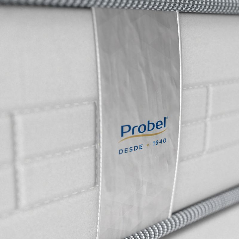 Conjunto Box Solteiro Mola Ensacada Probel Divino Luxury Látex Pillow Europeu - Imagem 6