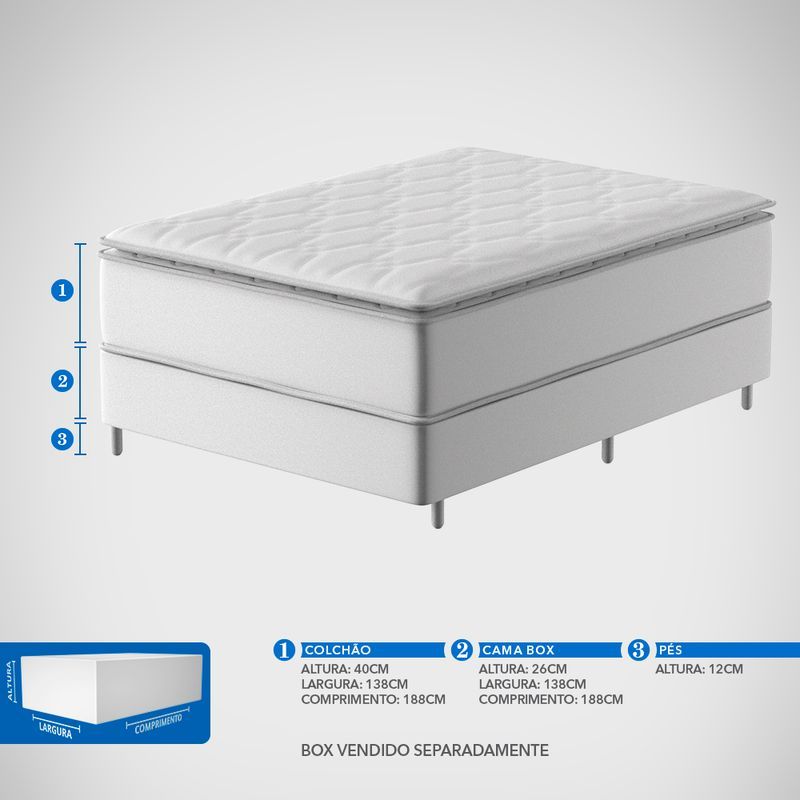 Colchão Casal Mola Probel Prohotel Residence - Imagem 7