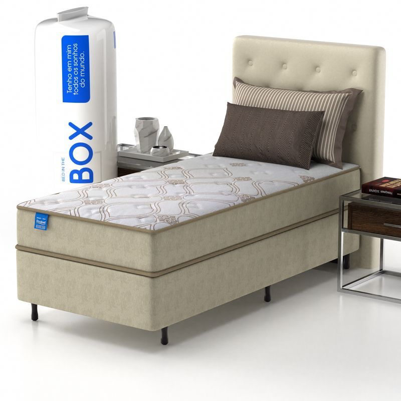 Colchão Embalado à Vácuo Solteiro Espuma D28 Probel - Imagem 2