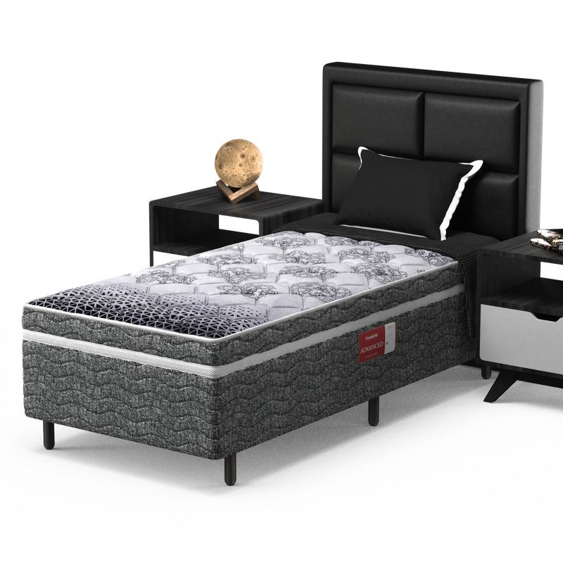 Conjunto Box Conjugado Solteiro Mola Ensacada ProDormir Postural - Imagem 2