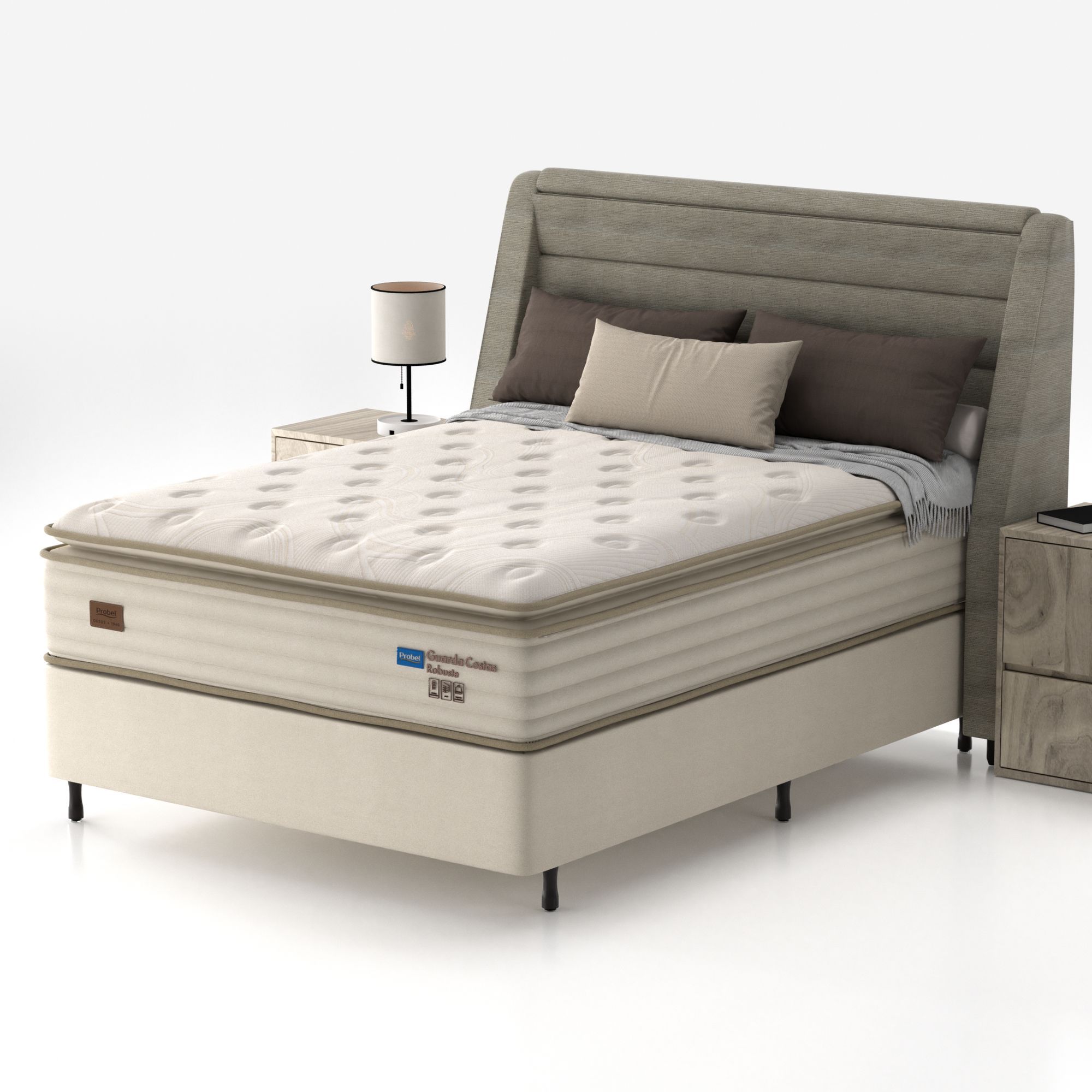 Conjunto Box Casal Mola Ensacada Probel Robuste - Imagem 2