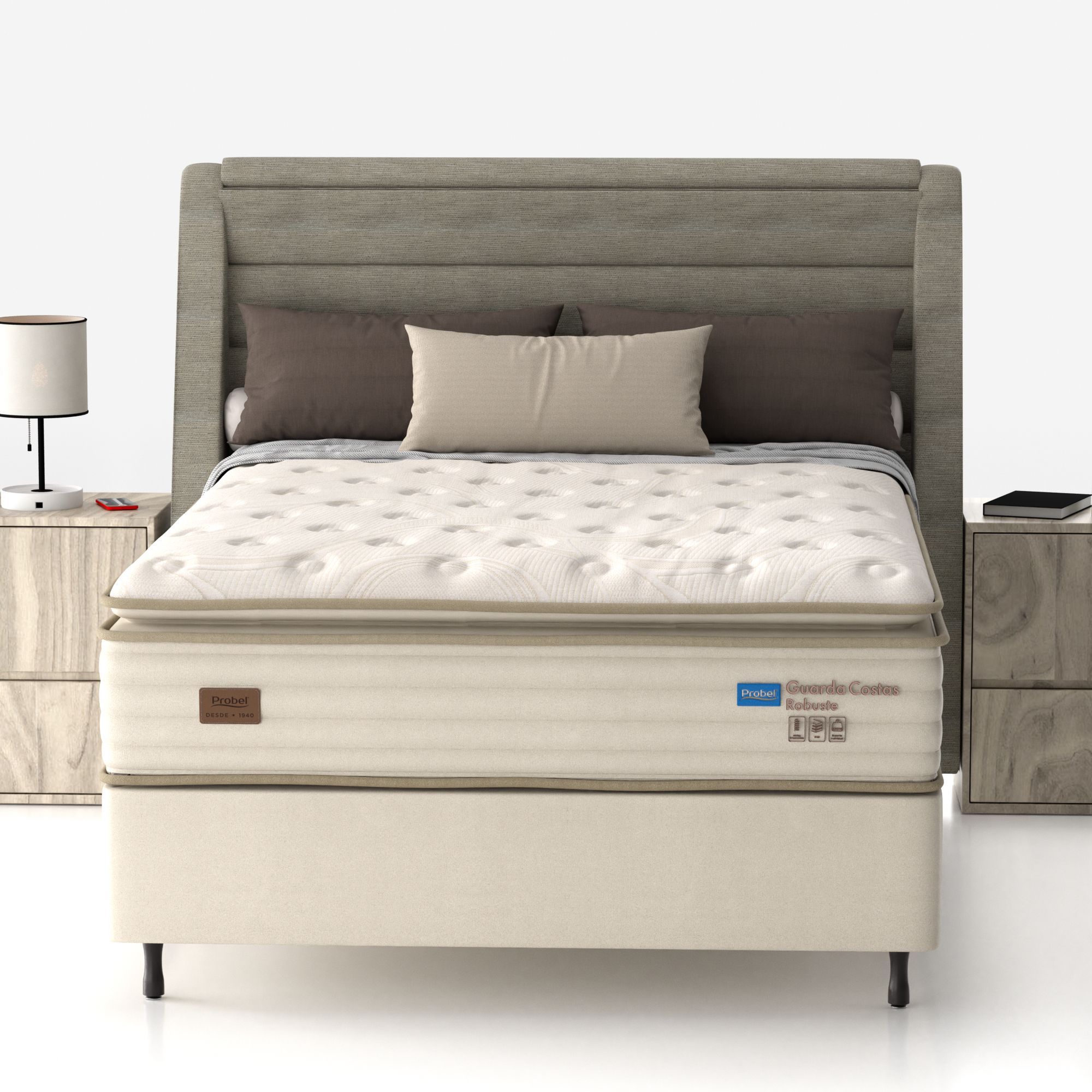 Conjunto Box Casal Mola Ensacada Probel Robuste - Imagem 3