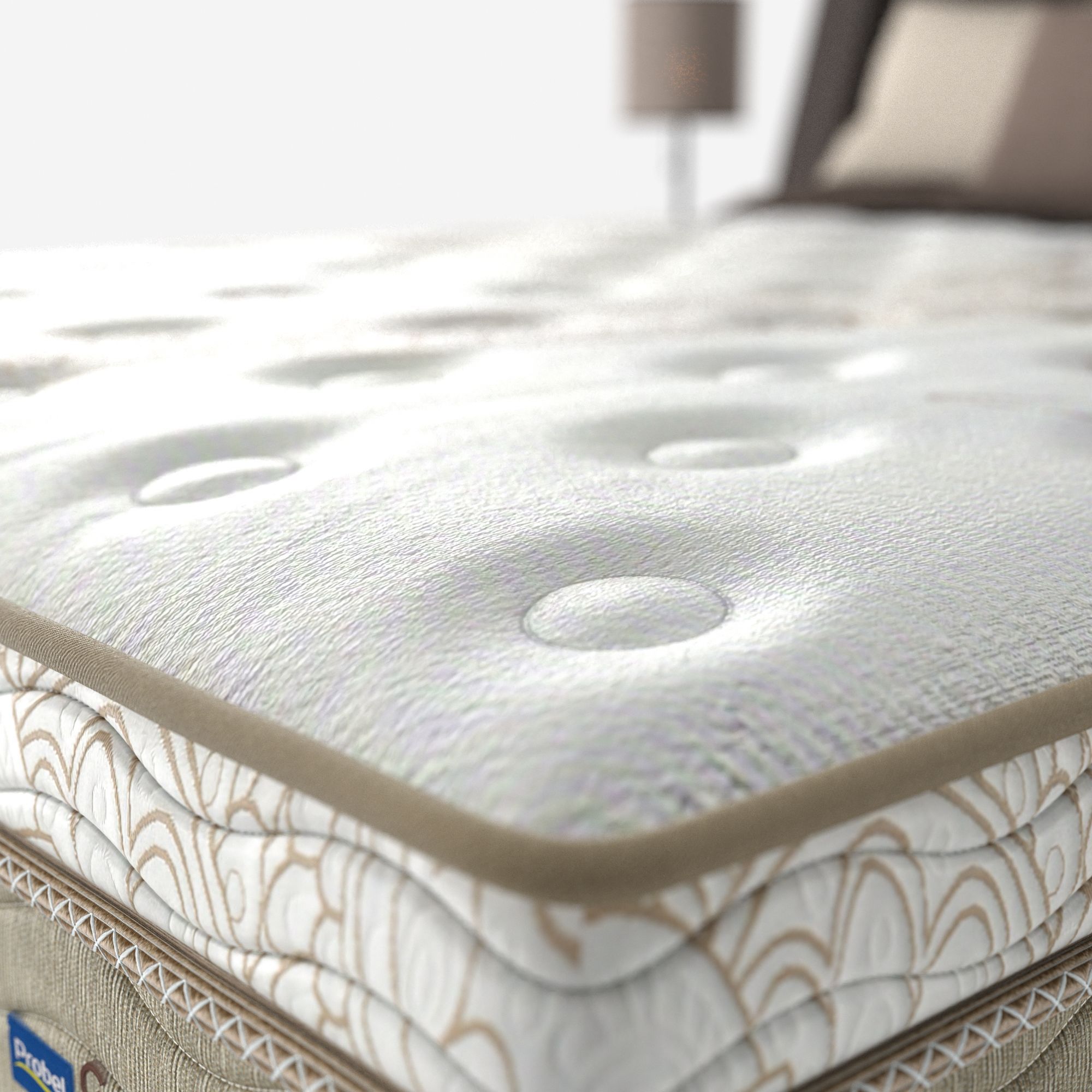 Conjunto Box King Mola Ensacada Probel Turim (193x203x54cm) - Imagem 4