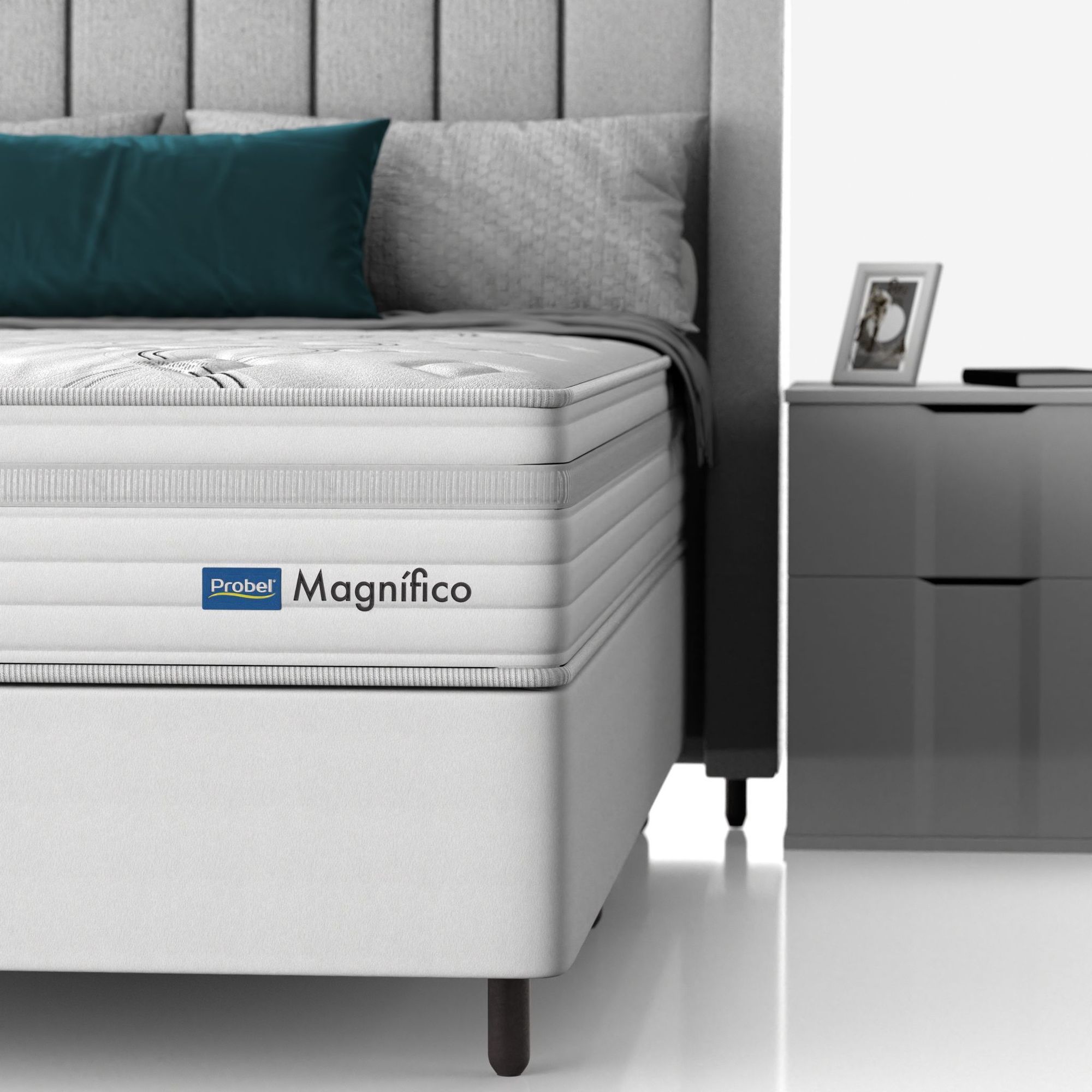 Conjunto Box Solteiro Mola Probel Magnífico - Imagem 4