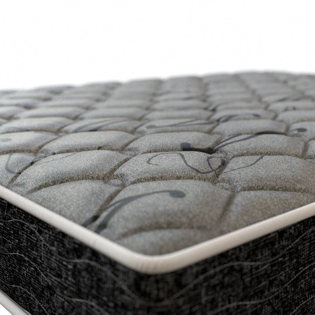 Colchão Solteiro Espuma D33 Platinum Prodormir 20cm cinza/Preto (88x188x20cm) - Imagem 2